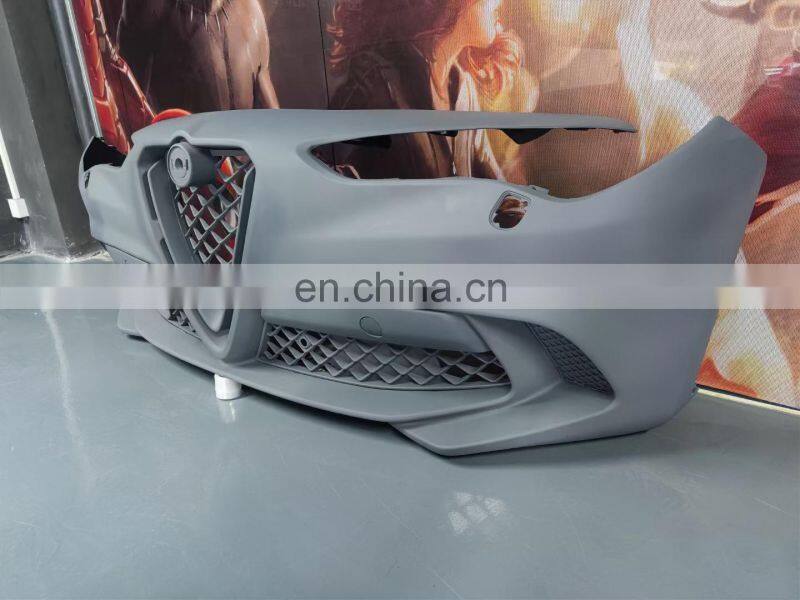 Runde Newest For Alfa Romeo Stelvio upgrade Four-Leaf Clover Front Bumper Kit