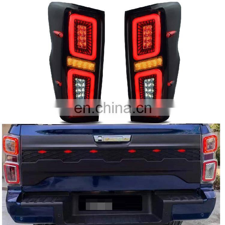 Exterior Rear Lamps For D-max Dmax 2020 Led Tail Rear Light Daytime Brake Reverse Light