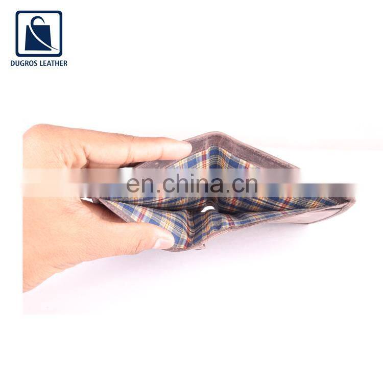 Unique Design Fashion Designer Vintage Style Men Genuine Leather Wallet Available in Customize Colors