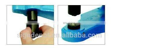 Grommet Machine: 1 grommet machine, 3 Dies (different size) & 900 Grommets Eyelet Hand Press Tool