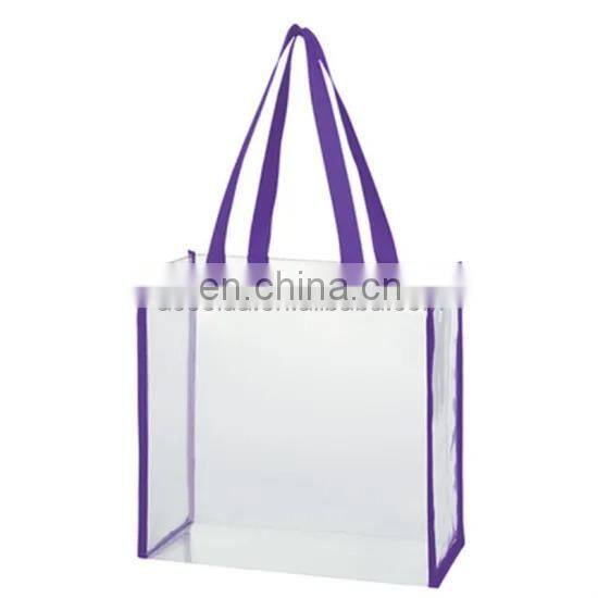 Best Selling Custom Promotional Waterproof Women Tote Transparent PVC Cosmetic Bag