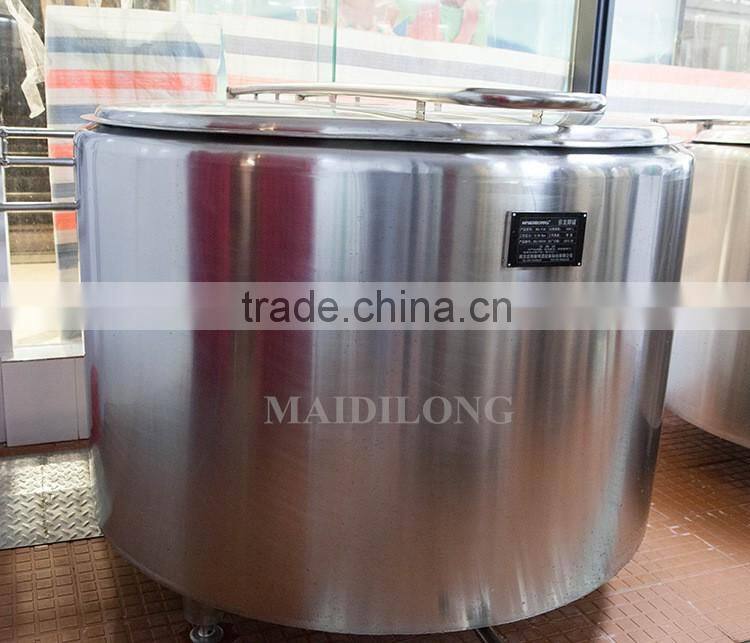 Stainless steel Maidilong open round top fermentater tank for beer