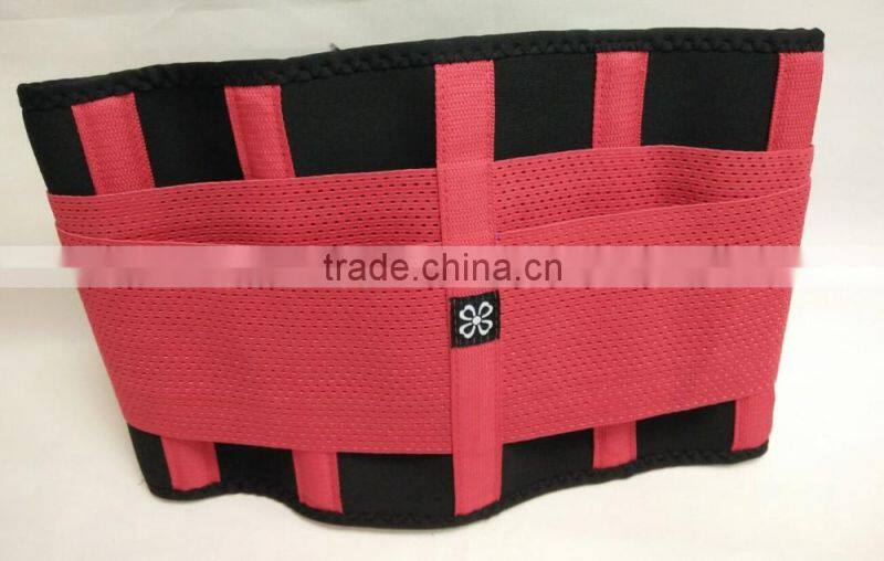 2016 hot selling High elastic breathable neoprene slimming waist bandage support