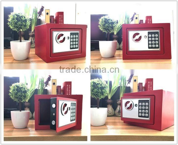 Home Safe Mini Iron Steel Safes Home Cash Security Money Safes