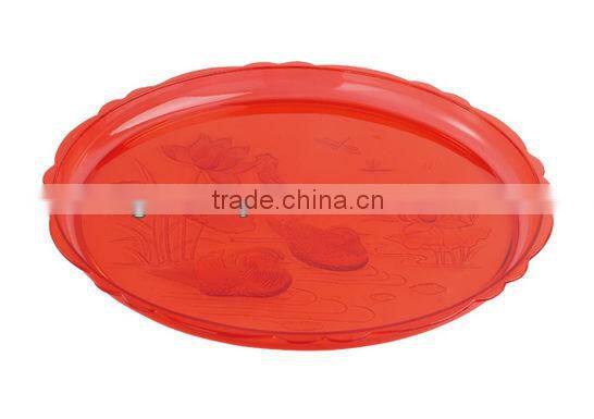 Elegant Kinds Shape Plastic Traly For food and Fruit