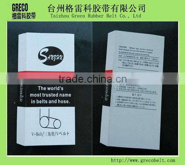 greco high qulity banded v belts