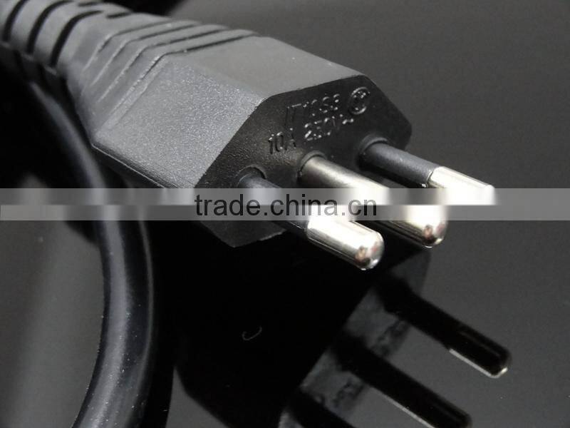 China Manufacturer PVC Shell Italy 3 pin to C13 Power Cord/Italy Power Cord/Italy ac extension cord
