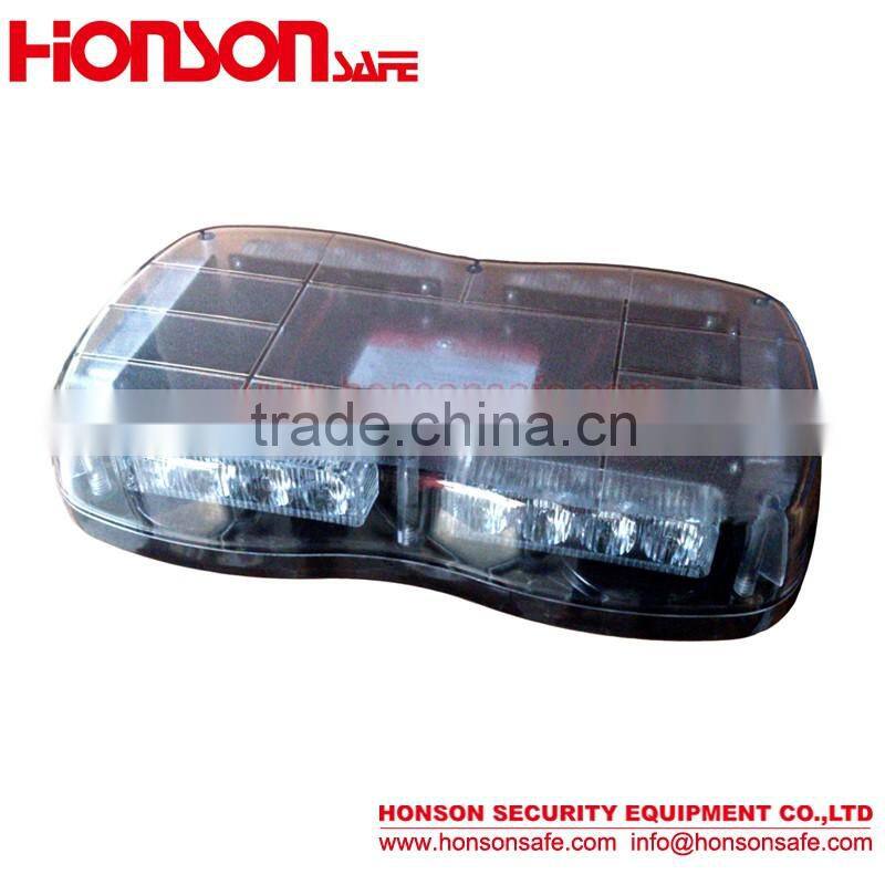 police car emergency light bar led amber warning mini lightbar with magnetic HSM426