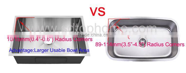 Low MOQ Commercial farmhouse apron front sinks