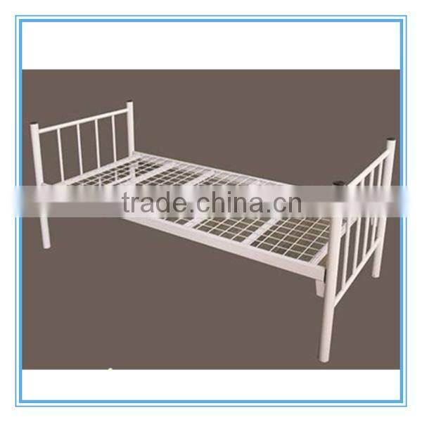Gridding and keel customized steel single beds for sale