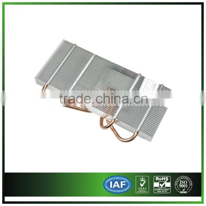 Heatsink for Industrial Equipment, 2 Pcs Nickel Plating Heatpipe