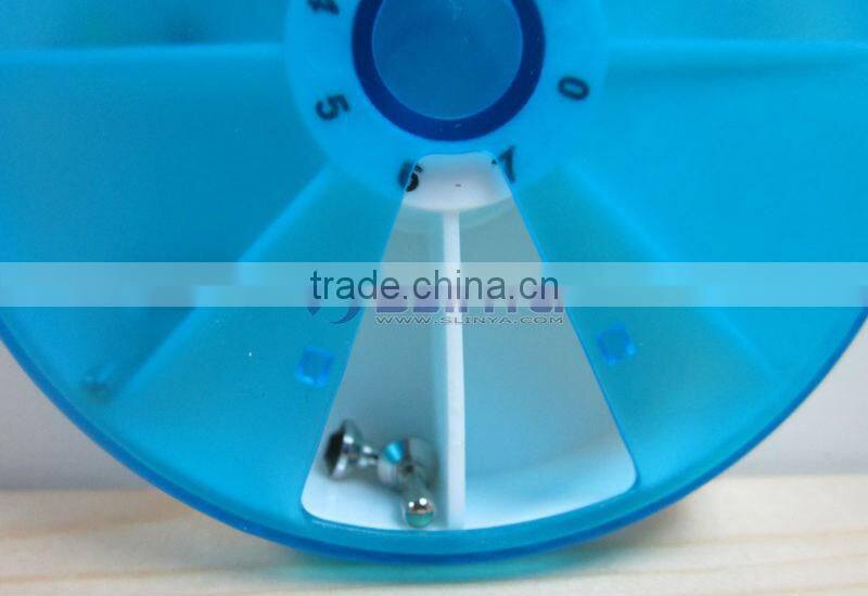 Multifunction Portable Round Pill Box