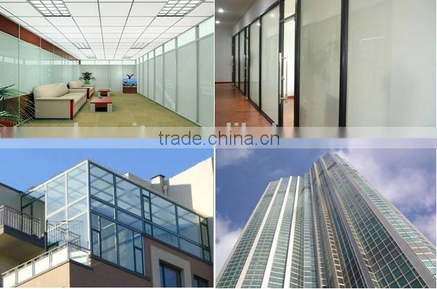 Top quality 6+12A+6 double glazing, insulated glass