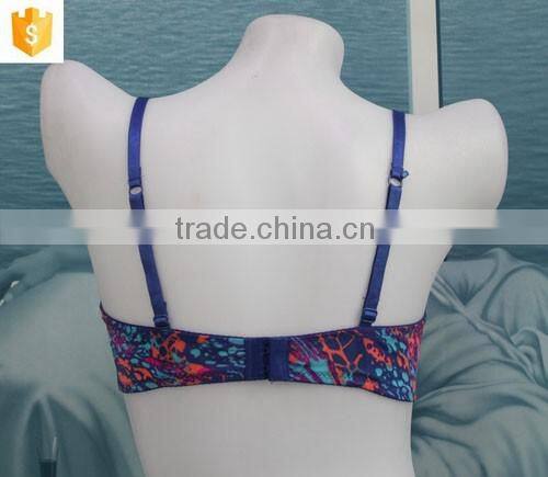 3/4 blue sexy lace bras for women,push up ladies bra