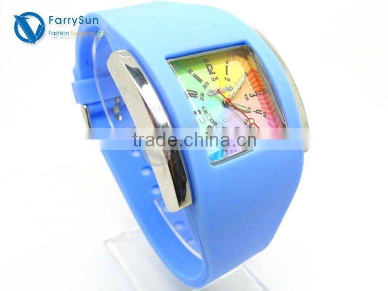 2012 quartz analog rainbow watch