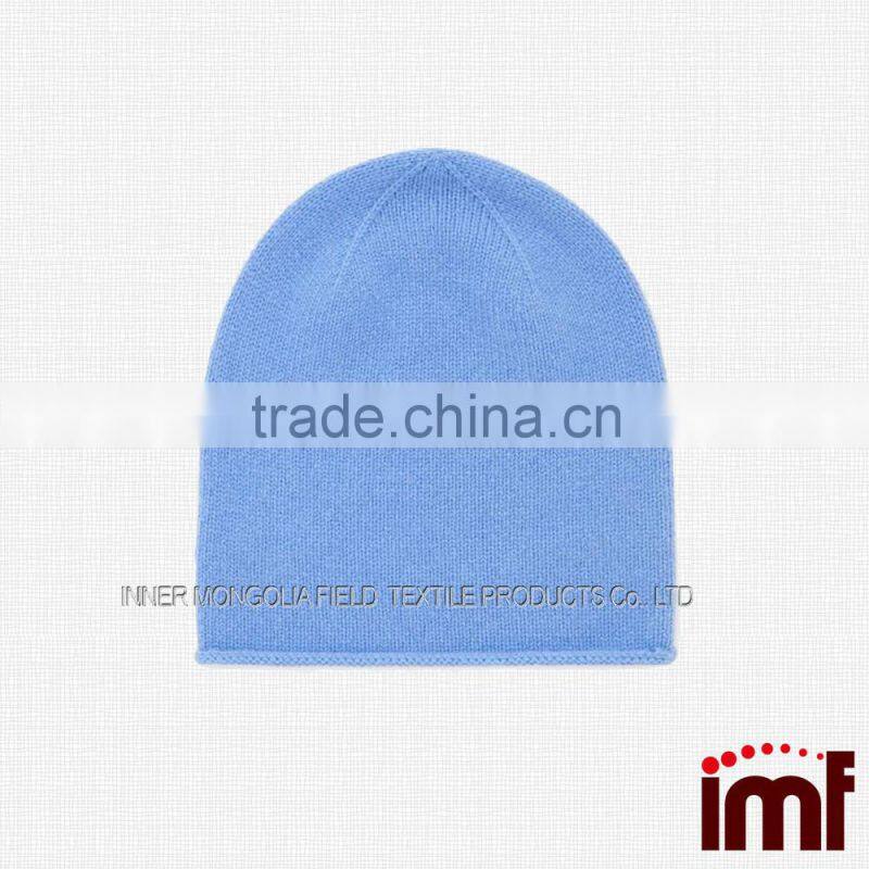 Inner Mongolia Cashmere Wholesale Slouch Beanie Crochet Beanie for Adults