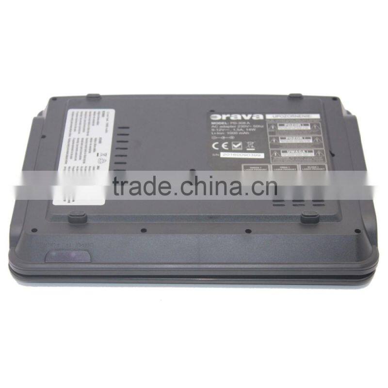 new year promotion! 9 inchs super thin portable dvd player with 270 degree rotation TFT LCD screen