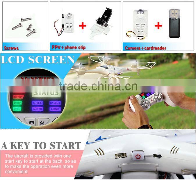 2.4G 6Axis RC Quadcopter with Camera 4D Version uav