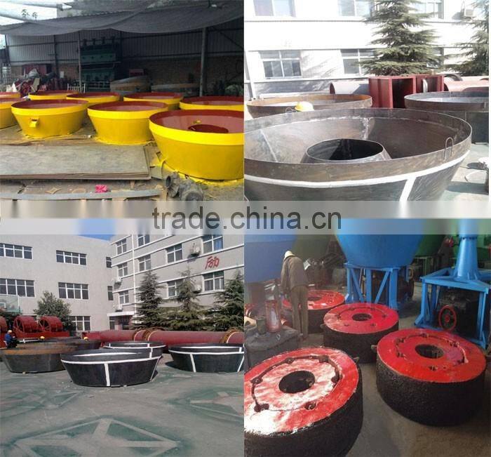 gold silver grinding wet pan mill machine from china for sale