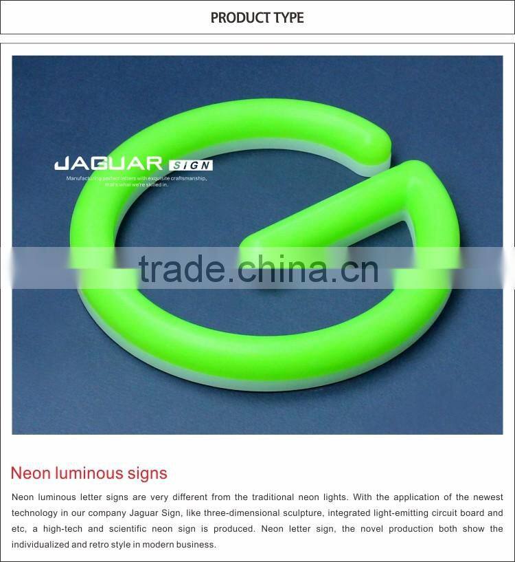 high quality product unique acrylic plastic rgb led neon flex letter sign China Alibaba