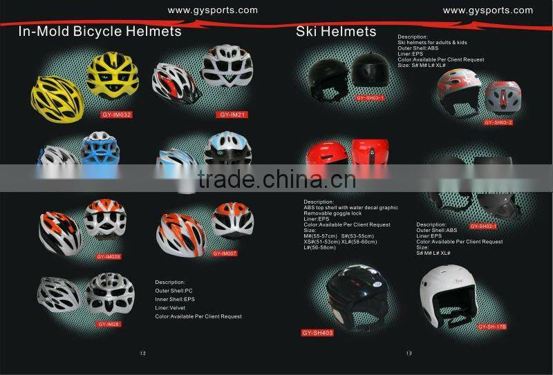 2015 Hot one colorful comfortable Climbing helmets with PC outer shell impact-resistant EPS double-sided velvet Adjustable bla