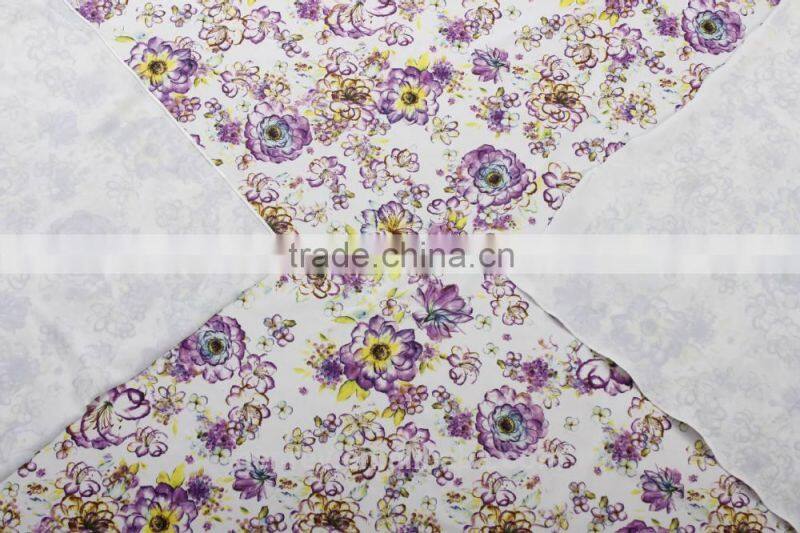 print knit fabric factory direct sale poly knit spandex print polyester printed fabric