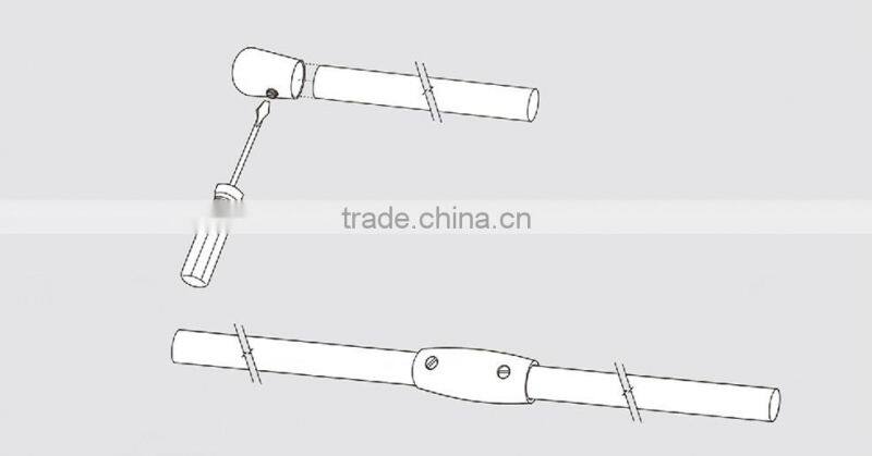 HC-08 Cheap ! 304/316 Stainless steel stair handrail end cap