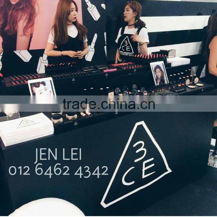 high quality acrylic cosmetic display, manufacturer cosmetic display, cosmetic product display stands