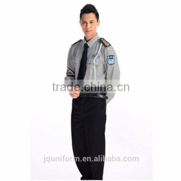 on sale Juqian 2016 cheap wholesale custom security guard uniforms designs