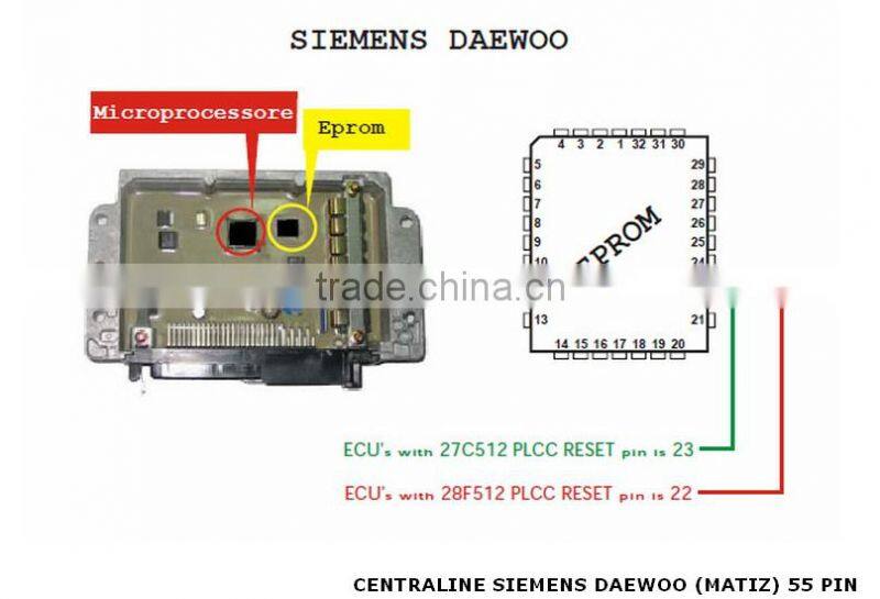 TMS374 Auto ECU EEPROM programming tool TMS374 supports EEPROM programming of TMS374 MCU
