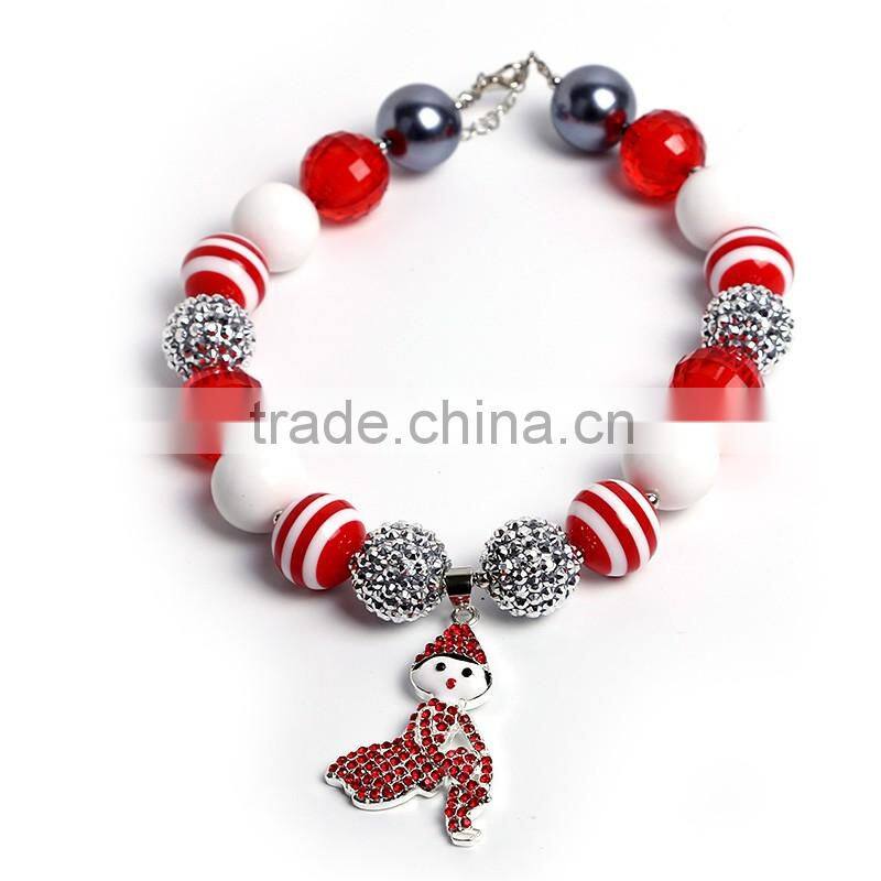 chunky bead necklace baby 2016 jewelry necklace kids necklace wholesale
