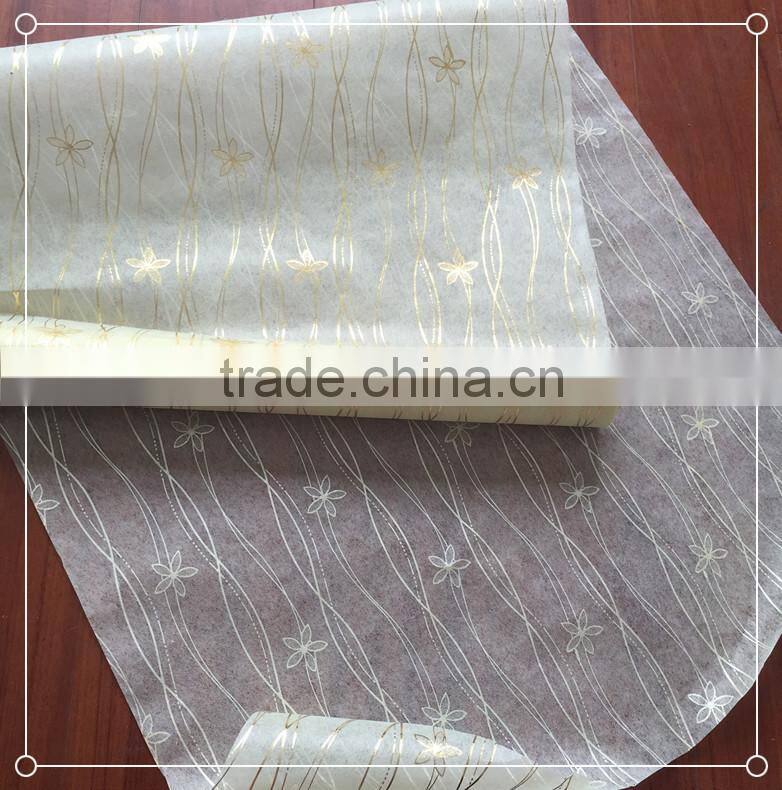 New Style China Packing Paper ,Flower Wrapping,Gift Wrapping,Non-woven Materials
