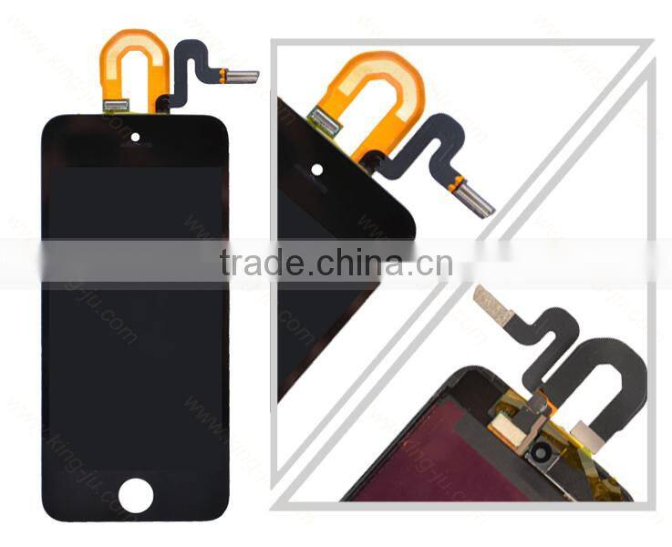 King-Ju wholesale cell phone accessory replacement LCD screen for Apple iPod touch wholesale for iPod touch 5 lcd digitizer