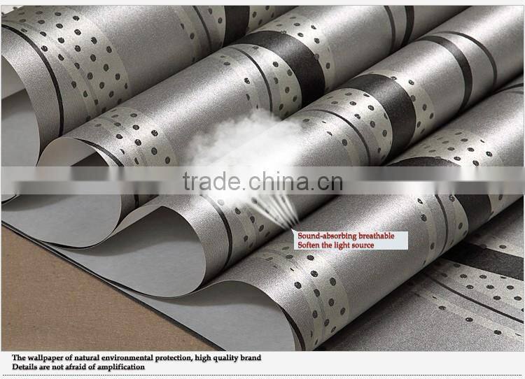 beautiful home interior decorative 3d stripe wallpaper