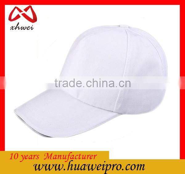 Variously Colors New Design No Logo Cotton 6 Panel Blank Golf Cap Custom