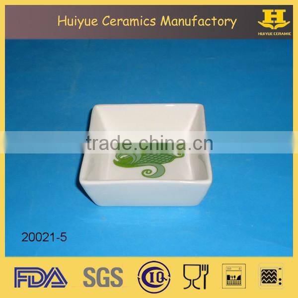 porcelain square dish