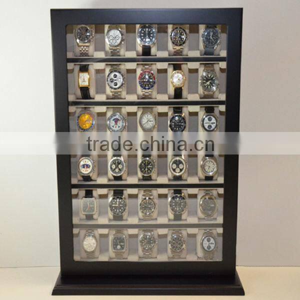 watches glass display cabinet