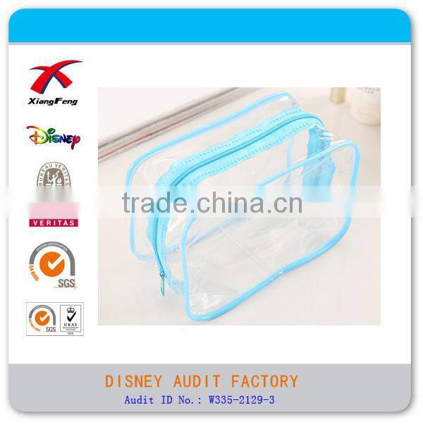 Made in China transparent PVC cosmetic pouch