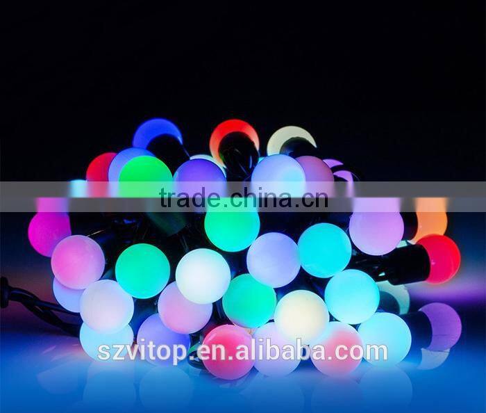 Led Christmas Light Ball 5 Meter 20LED US EU Plug 110V/220V Big Ball High Bright Party Decoration