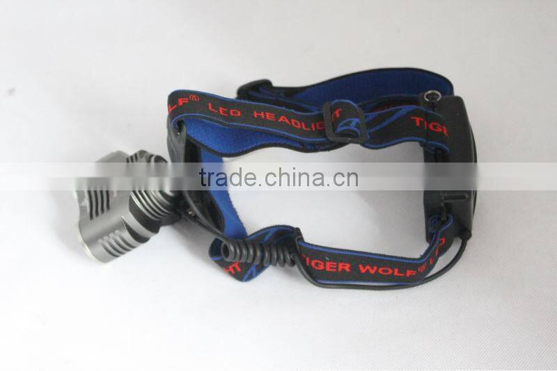 2015 hot sale high power xml t6 headlamp aluminum LED headlamp