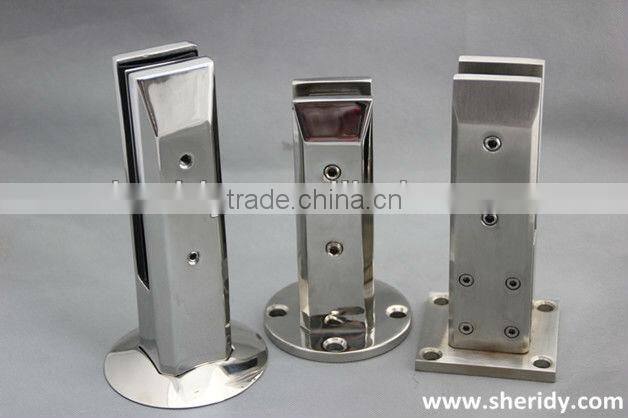 ss handrail 316 Frameless pool glass balustrade spigots