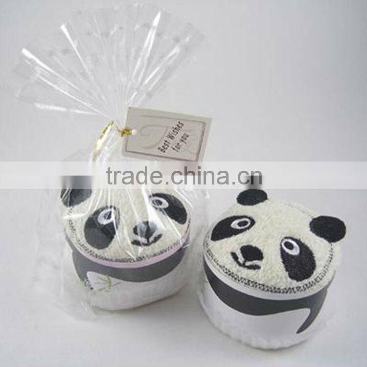 beautiful nice cotton birthday gift cake towel