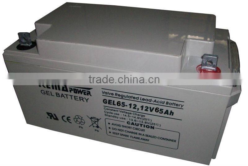 24AH-230AH /12VDC Solar GEL storage battery