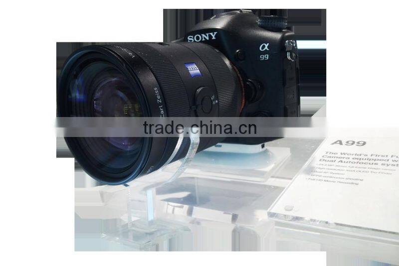 Showhi Retail anti theft security display stand for camera with alarm and charging H5110+