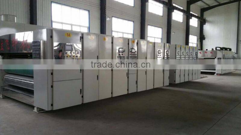 Corrugated Carton Box Flexo Printing Slotting Rotary Die-cutting Machine