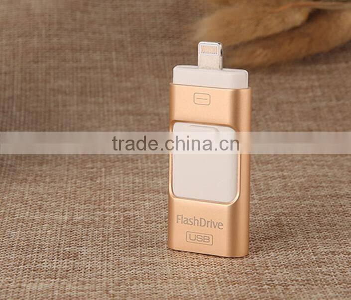 New products 2016 iflash drive mobile phone custom otg usb flash drive