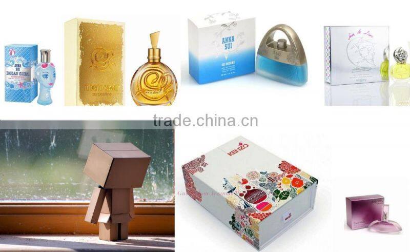 Promotion famous brand perfume box packaging customized wholesales china supplier