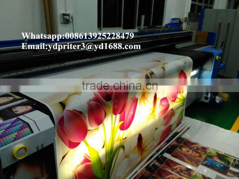 Lamp cloth roll and hybrid printer advertisement printing machine industry high speed