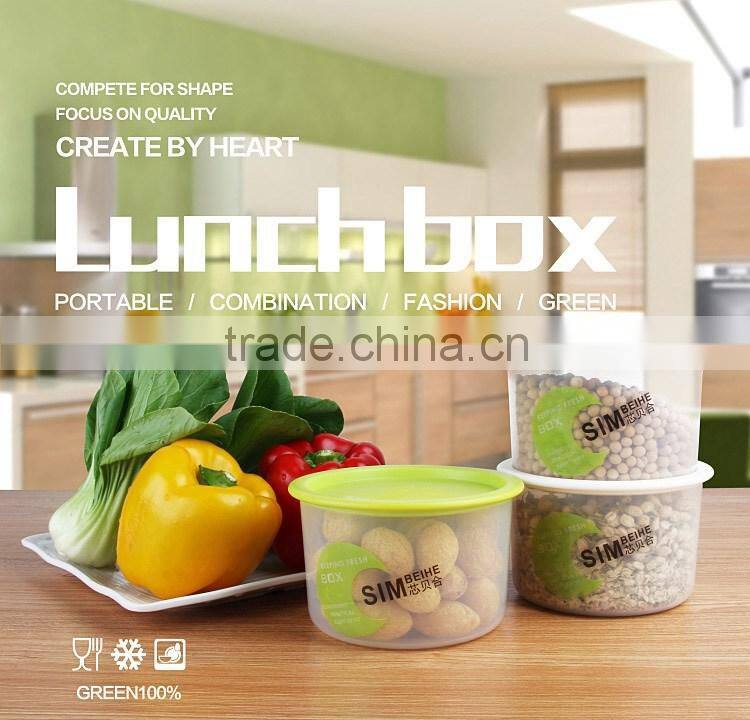 Plastic food candy jar/container 730ml