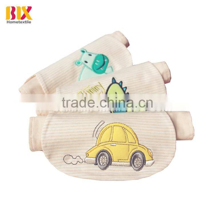 cotton gauze cartoon embroidery cute baby back sweat absorb towel